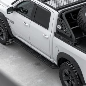 Пороги силовые BMS ALFA для Додж Рам 1500 Crew Cab 2009-2017